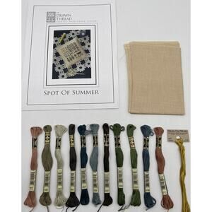 The Drawn Thread “Spot Of Summer” Cross Stitch Kit